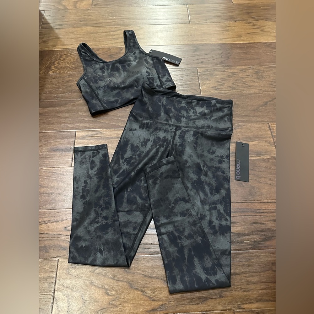 NWT Mono B 2PC Workout Outfit Womens Small